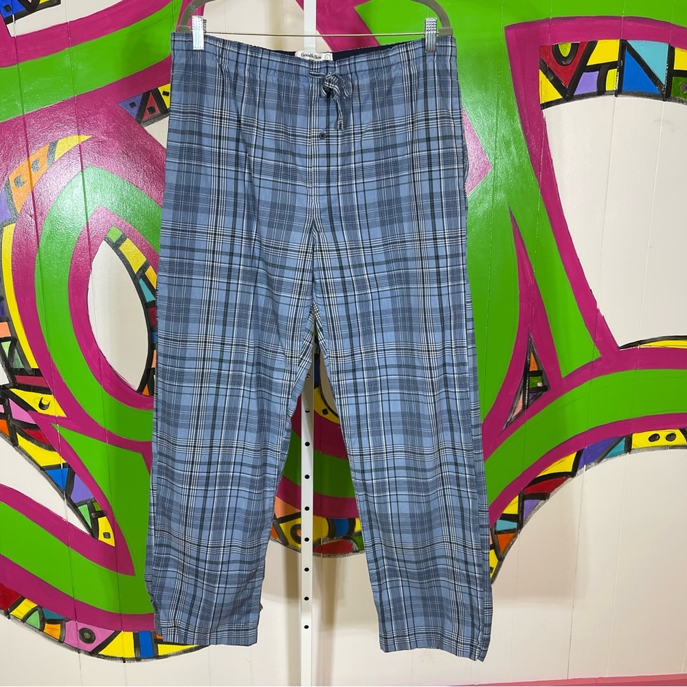 Goodfellow & Co, Plaid Pajama Bottoms. Size Large. Excellent condition!